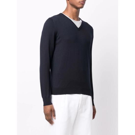 26FW 라 필러리아 스웨터 55115 14290 598 BLUE - LA FILERIA