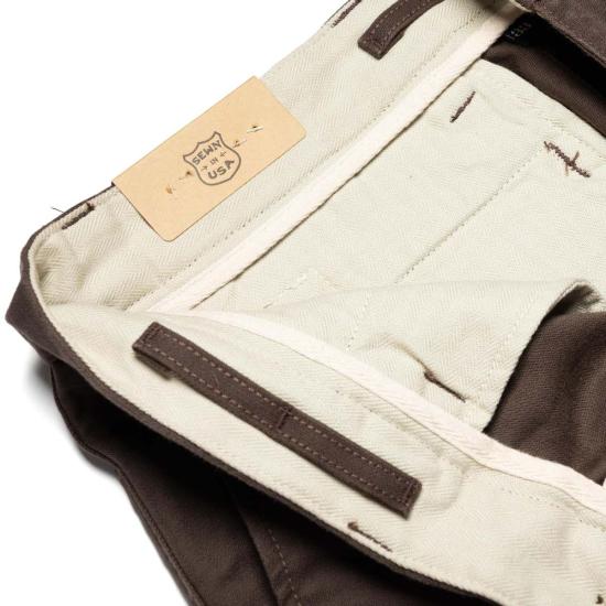  프리노트 클로스 치노 팬츠 프리노트 천 데크 팬츠 바크 - FREENOTE CLOTH