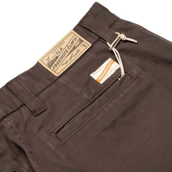  프리노트 클로스 치노 팬츠 프리노트 천 데크 팬츠 바크 - FREENOTE CLOTH