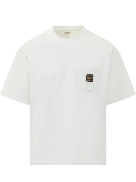 26FW 리바이스 반팔 티셔츠 008AB 0008 WHITE
