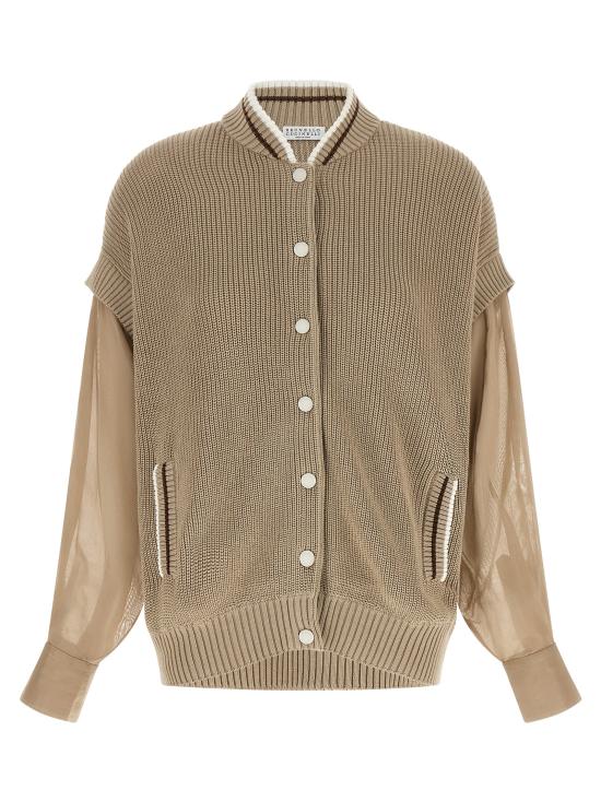26SS 브루넬로 쿠치넬리 가디건 M19759406CFI16 Beige