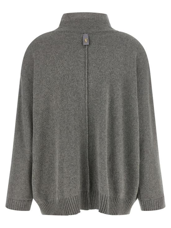 26FW 알베르타 페레티 터틀넥 A092266010474 Gray - ALBERTA FERRETTI