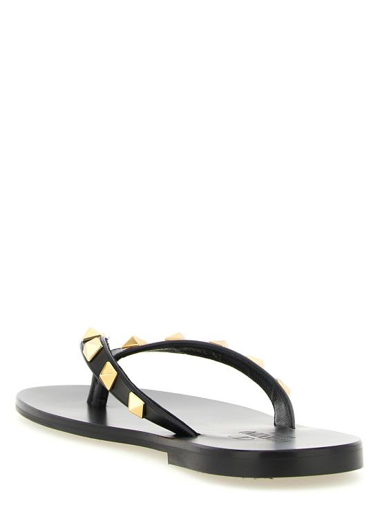 26FW 발렌티노 가라바니 뮬/슬리퍼 W2S0QD3MRI0NO Black - VALENTINO GARAVANI