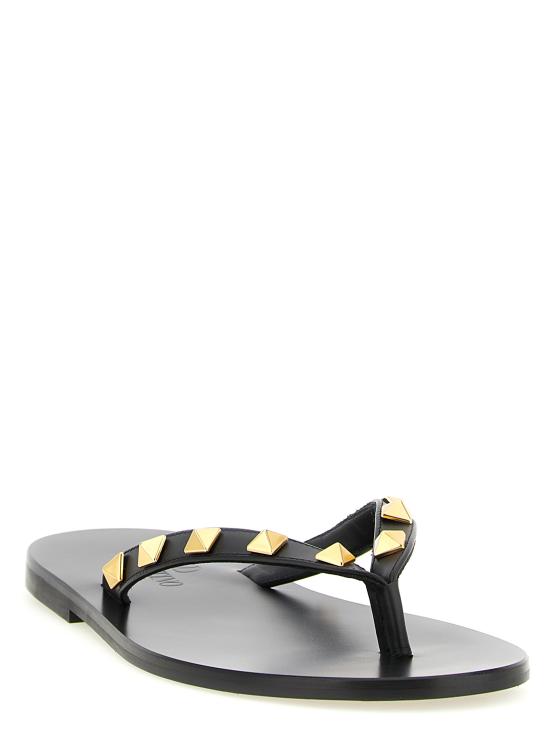 26FW 발렌티노 가라바니 뮬/슬리퍼 W2S0QD3MRI0NO Black - VALENTINO GARAVANI