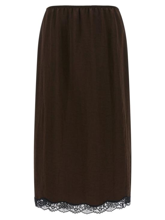 26FW 트윈셋 미디 스커트 262TP211113853 Brown