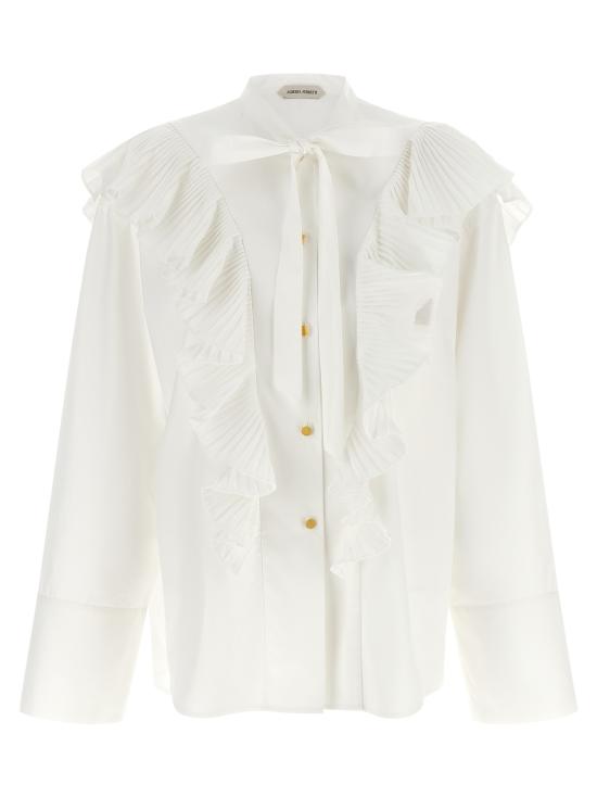 26FW 알베르타 페레티 블라우스 A021766220002 White