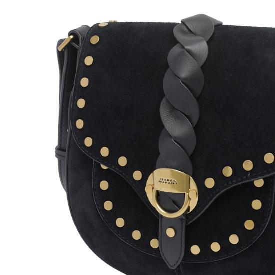 26FW 이자벨마랑 알테이 스몰 숄더백 BF0099FA D3C19M01BK BLACK - ISABEL MARANT