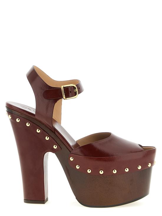 26FW 끌로에 샌들 CH26A20SWF56D Bordeaux