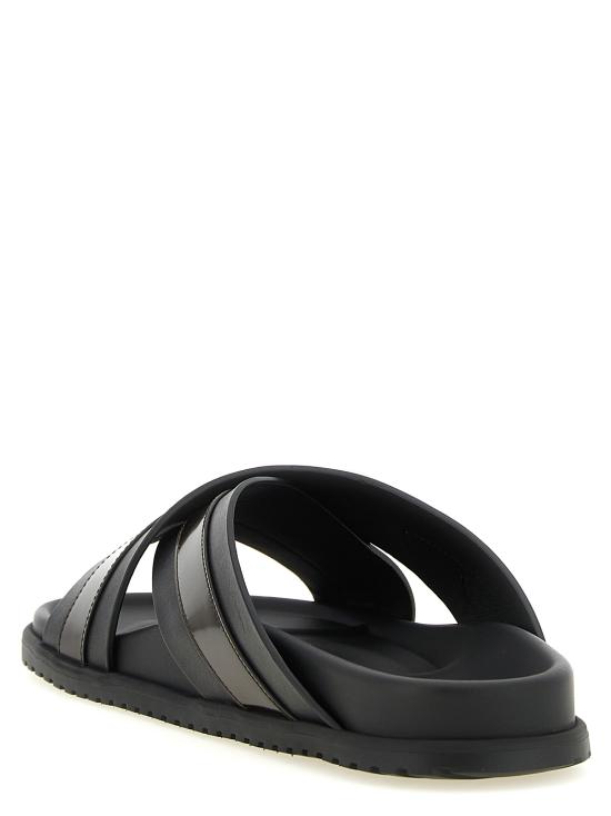 26FW 돌체앤가바나 뮬/슬리퍼 A80624A07658S203 Black - DOLCE & GABBANA
