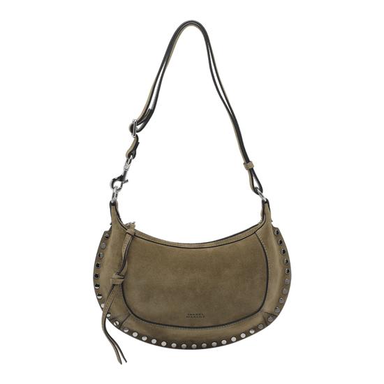 26FW 이자벨마랑 오스칸 문 스웨이드 카프스킨 레더 숄더백 PP0003FA A3C32M50TA BEIGE