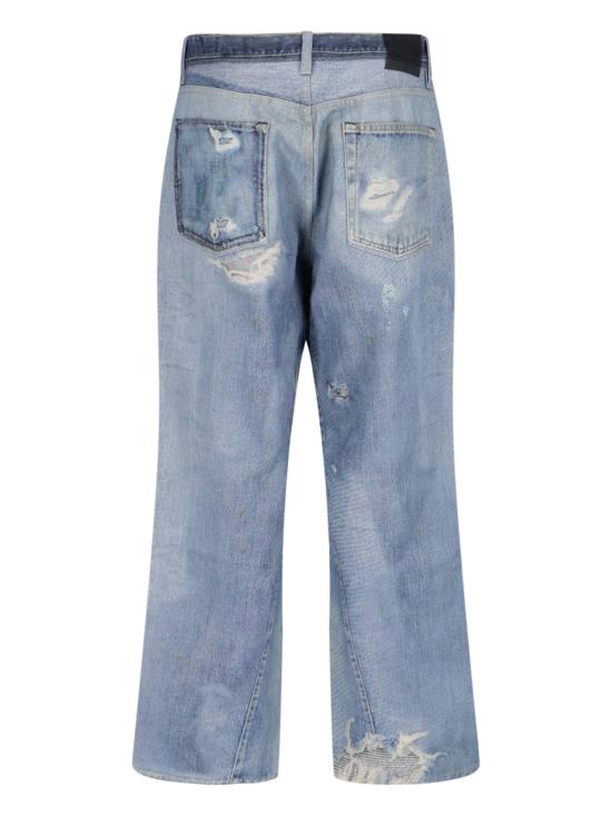 26FW 아워레가시 써드컷 디지털 데님 프린트 M4205TDD DIGITAL DENIM PRINT Light blue - OUR LEGACY