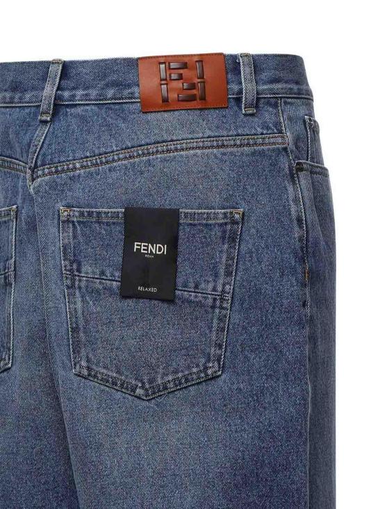 26FW 펜디 데님 팬츠 FLP345B15DF0UV2 Blue - FENDI