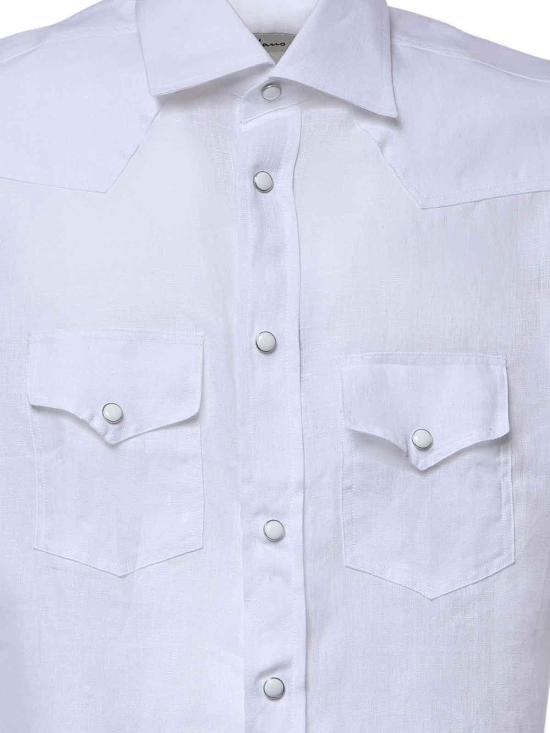 26SS 줄리아노 갈리아노 긴팔 셔츠 SAVOYBIANCO White - GIULIANO GALIANO