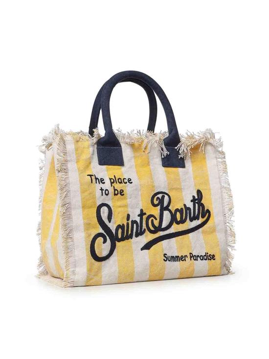  세인트바쓰 토트백 VANI00109510L Yellow - MC2 SAINT BARTH