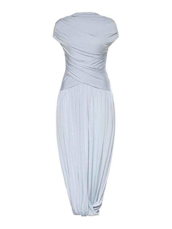 26SS 셀프 포트레이트 미디 스커트 SS26167MBL Blue