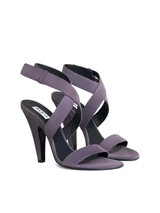 26FW 알라이아 샌들 AA3S2017I117U16 LIGHT GREY - ALAIA
