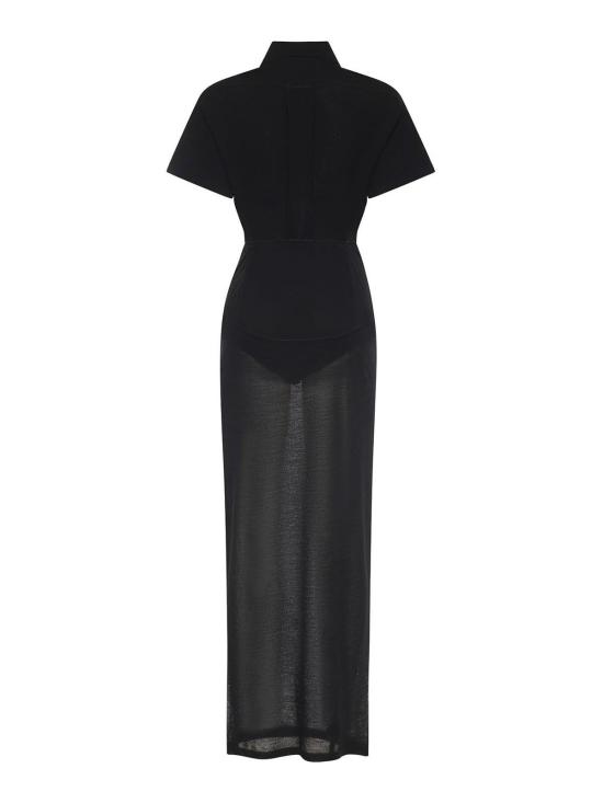  알라이아 롱 원피스 AA9R3053K175C995 Black - ALAIA