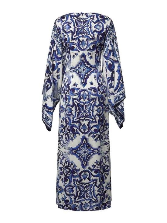 26SS 돌체앤가바나 롱 원피스 F69D5THPABOHA3TN Blue - DOLCE & GABBANA