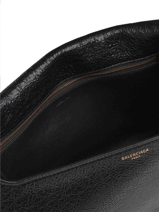 발렌시아가 클리카 숄더백 미디엄 램스킨 8686722ACLM1000 Black - BALENCIAGA