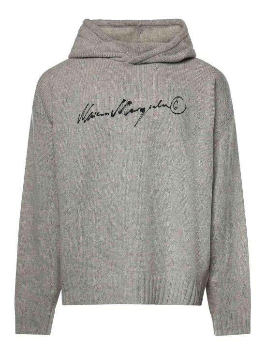 26FW MM6 메종마르지엘라 후드 티셔츠 SH0HL0051M13288806S Grey