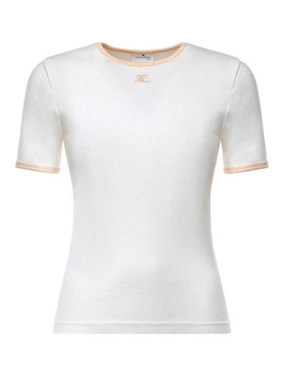 26SS 쿠레쥬 반팔 티셔츠 125JTS017JS0203B256 WHITE
