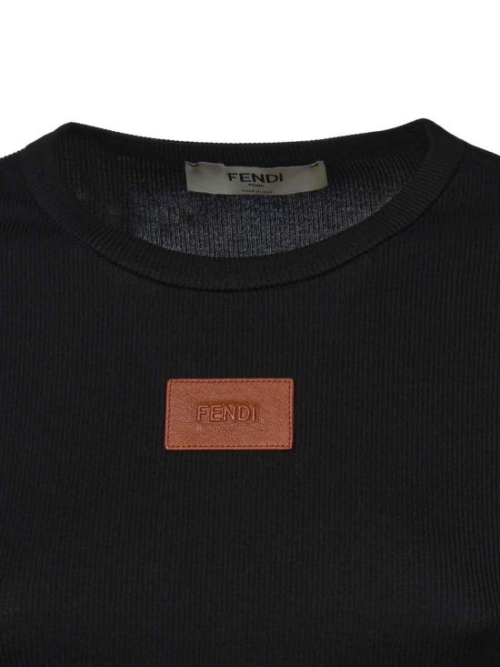 26FW 펜디 민소매 티셔츠 FS8110AW87F0GME Black - FENDI