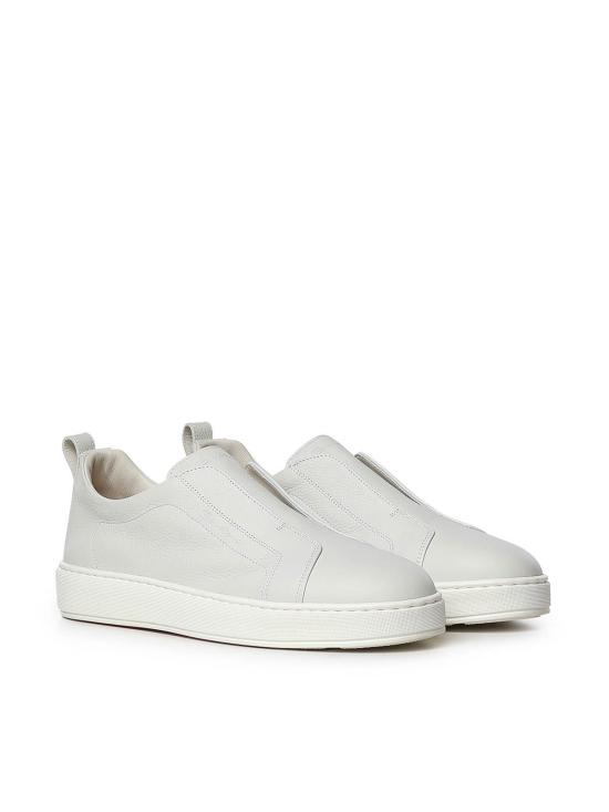 26FW 산토니 스니커즈 MBCD22211BARTCKAI50 White - SANTONI