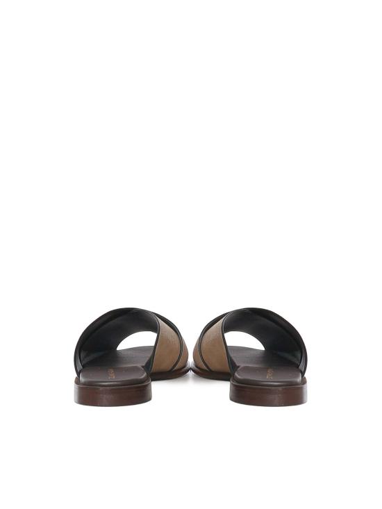 26SS 줄리아노 갈리아노 뮬/슬리퍼 GD02MVELOURCORDA Beige - GIULIANO GALIANO