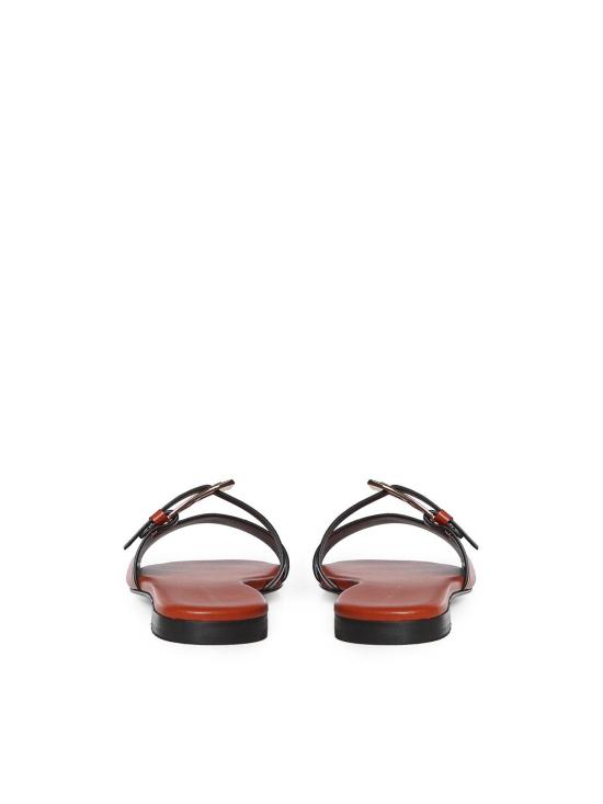 26SS 줄리아노 갈리아노 뮬/슬리퍼 GD16BCOCCOCERALACCA Red - GIULIANO GALIANO