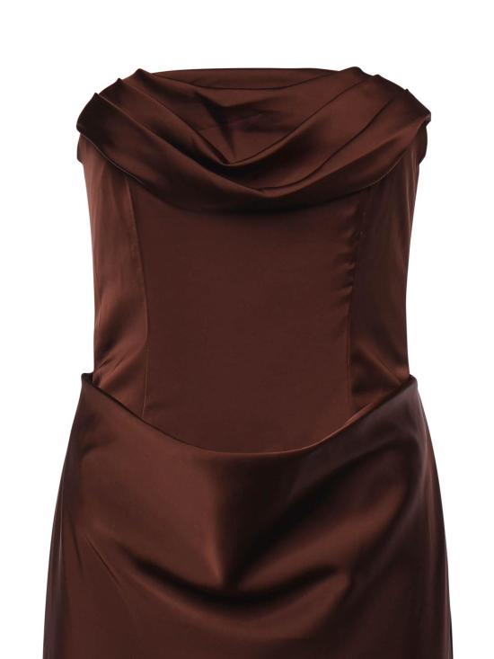 26FW 로테이트 바이 크리스텐슨 롱 원피스 1163362910 Camel - ROTATE BY BIRGERCHRISTENSEN