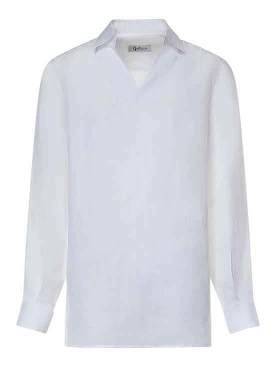 26SS 줄리아노 갈리아노 폴로 티셔츠 ATLANTISBIANCO White