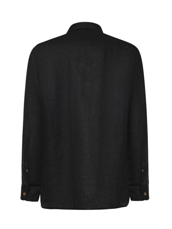 26SS 줄리아노 갈리아노 폴로 티셔츠 ATLANTISNERO Black - GIULIANO GALIANO