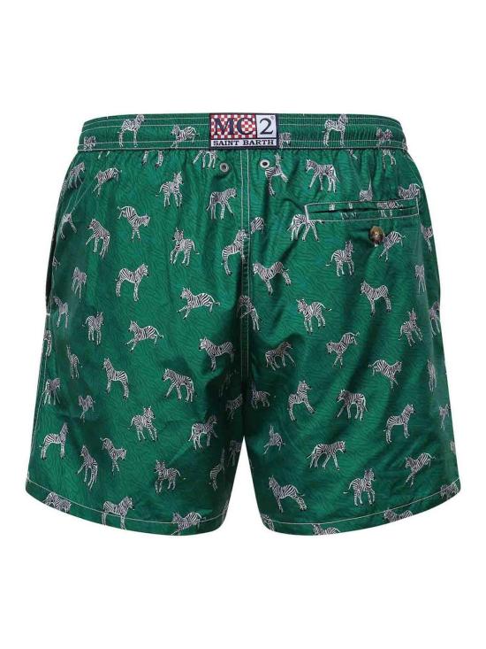  세인트바쓰 스윔팬츠 LIG001302465L Green - MC2 SAINT BARTH