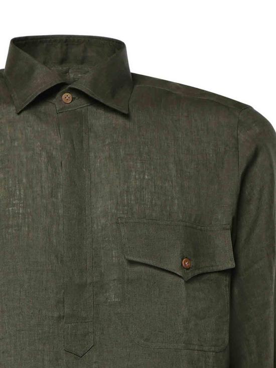 26SS 줄리아노 갈리아노 긴팔 셔츠 RITSSALVIA Light Green - GIULIANO GALIANO