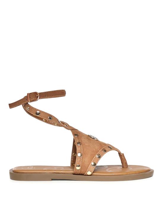  브이73 샌들 73CZ9YQ01CAMJOLEFLATCUOIO Beige
