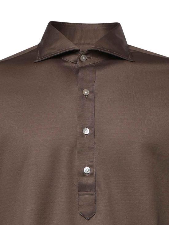 26SS 보리엘로 폴로 티셔츠 220107 Taupe - BORRIELLO