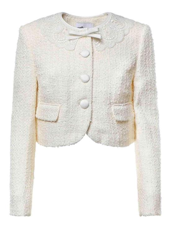 26FW 셀프 포트레이트 수트 자켓 PF26002JC CREAM