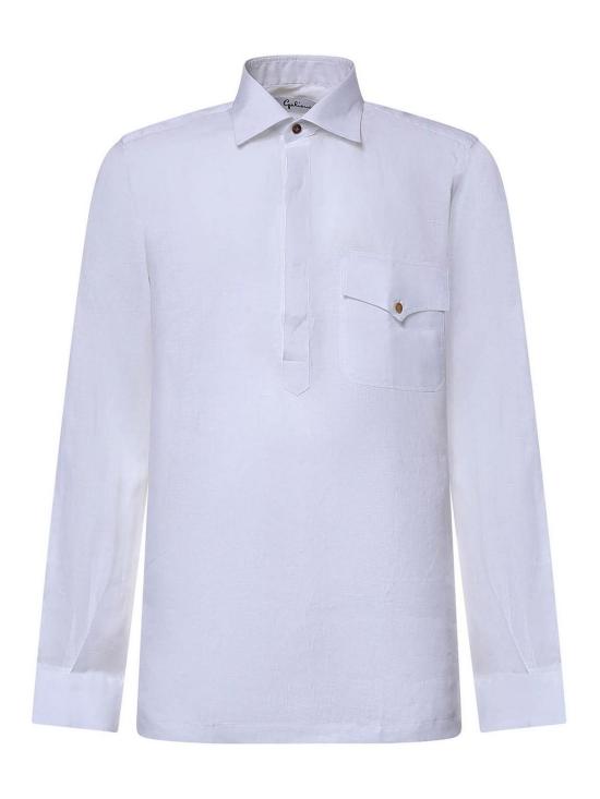 26SS 줄리아노 갈리아노 긴팔 셔츠 RITSBIANCO White