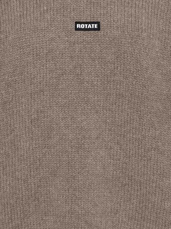 26FW 로테이트 바이 크리스텐슨 긴팔 티셔츠 1147411078 Brown - ROTATE BY BIRGERCHRISTENSEN