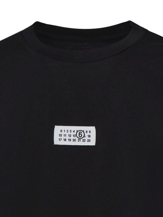 26FW MM6 메종마르지엘라 반팔 티셔츠 SH0GC0071M20258900 Black - MM6 MAISON MARGIELA