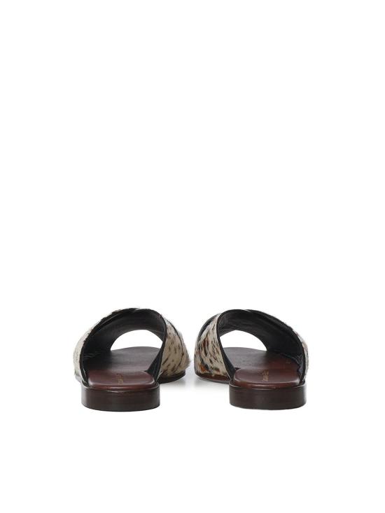 26SS 줄리아노 갈리아노 뮬/슬리퍼 GD02MWILDHORN Beige - GIULIANO GALIANO