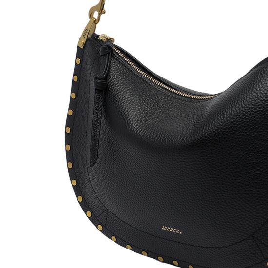 26FW 이자벨마랑 오스칸 호보 지퍼백 BF0066FA C3C22M01BK Black - ISABEL MARANT