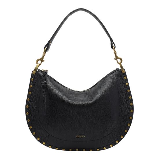 26FW 이자벨마랑 오스칸 호보 지퍼백 BF0066FA C3C22M01BK Black