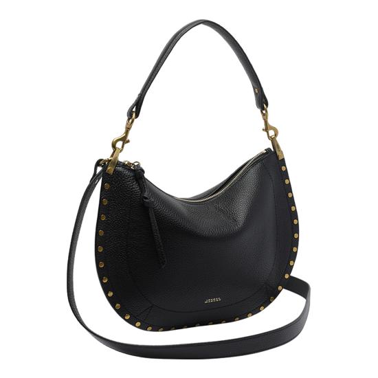 26FW 이자벨마랑 오스칸 호보 지퍼백 BF0066FA C3C22M01BK Black - ISABEL MARANT