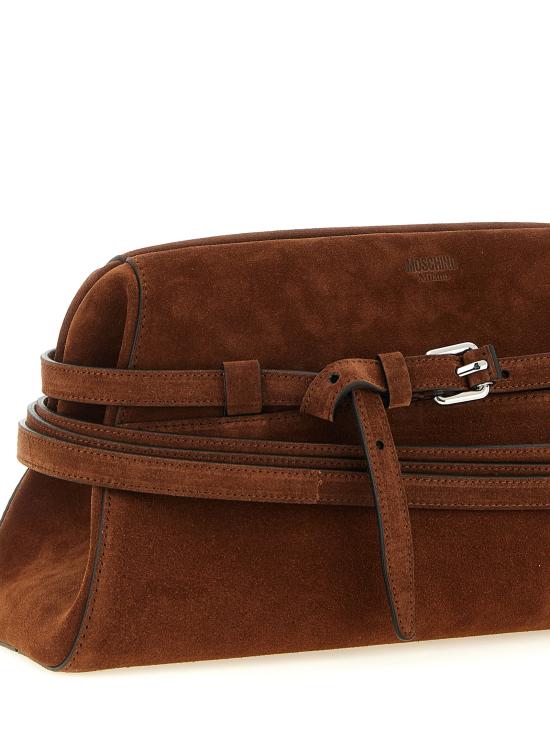 26FW 모스키노 클러치/파우치 MC4049PP1POF031A Brown - MOSCHINO