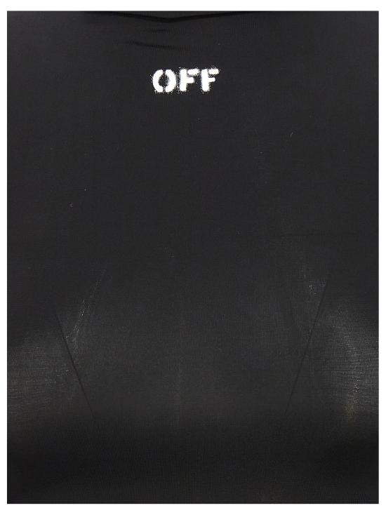 26FW 오프화이트 반팔 티셔츠 2FA00629TW003W003 Black - OFF WHITE