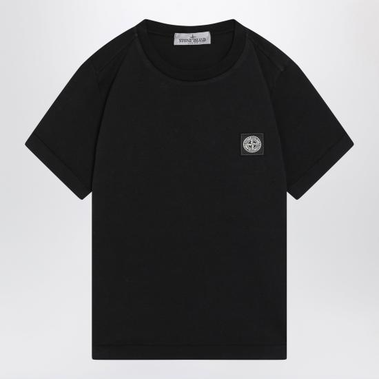 26FW [키즈] 스톤 아일랜드 티셔츠 L2S162100003S0047 Black