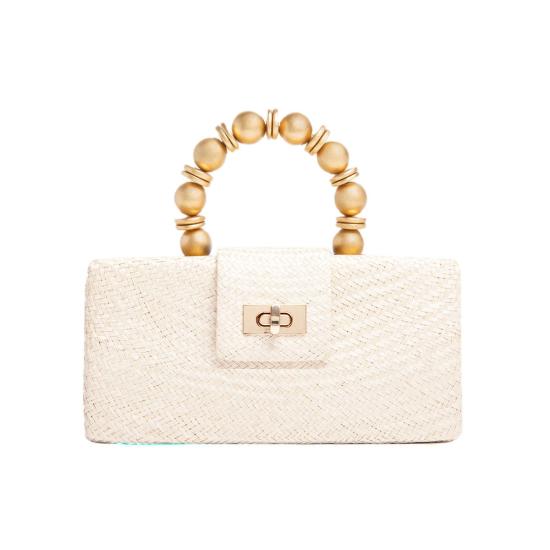  Soli & Sun 크로스백 솔리앤선 세레나 우븐 스트로 클러치 백 - OTHER BRANDS