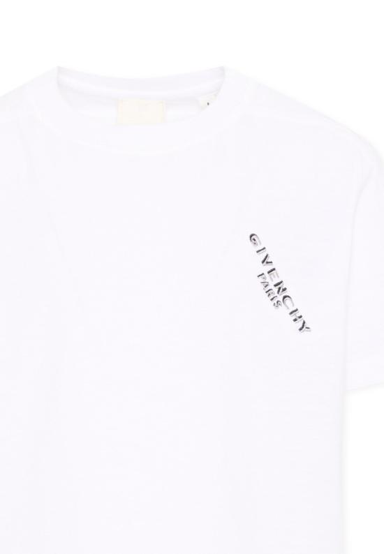 26SS [키즈] 지방시 티셔츠 H31119 10P WHITE - GIVENCHY