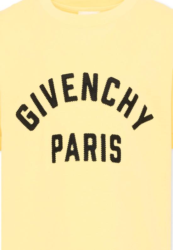 26SS [키즈] 지방시 티셔츠 H31109 524 YELLOW - GIVENCHY